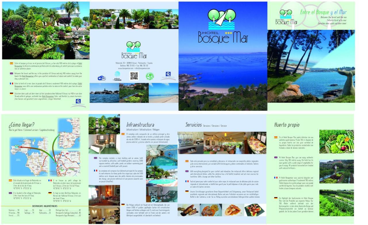 Hotel Spa Bosque Mar Reboredo المظهر الخارجي الصورة